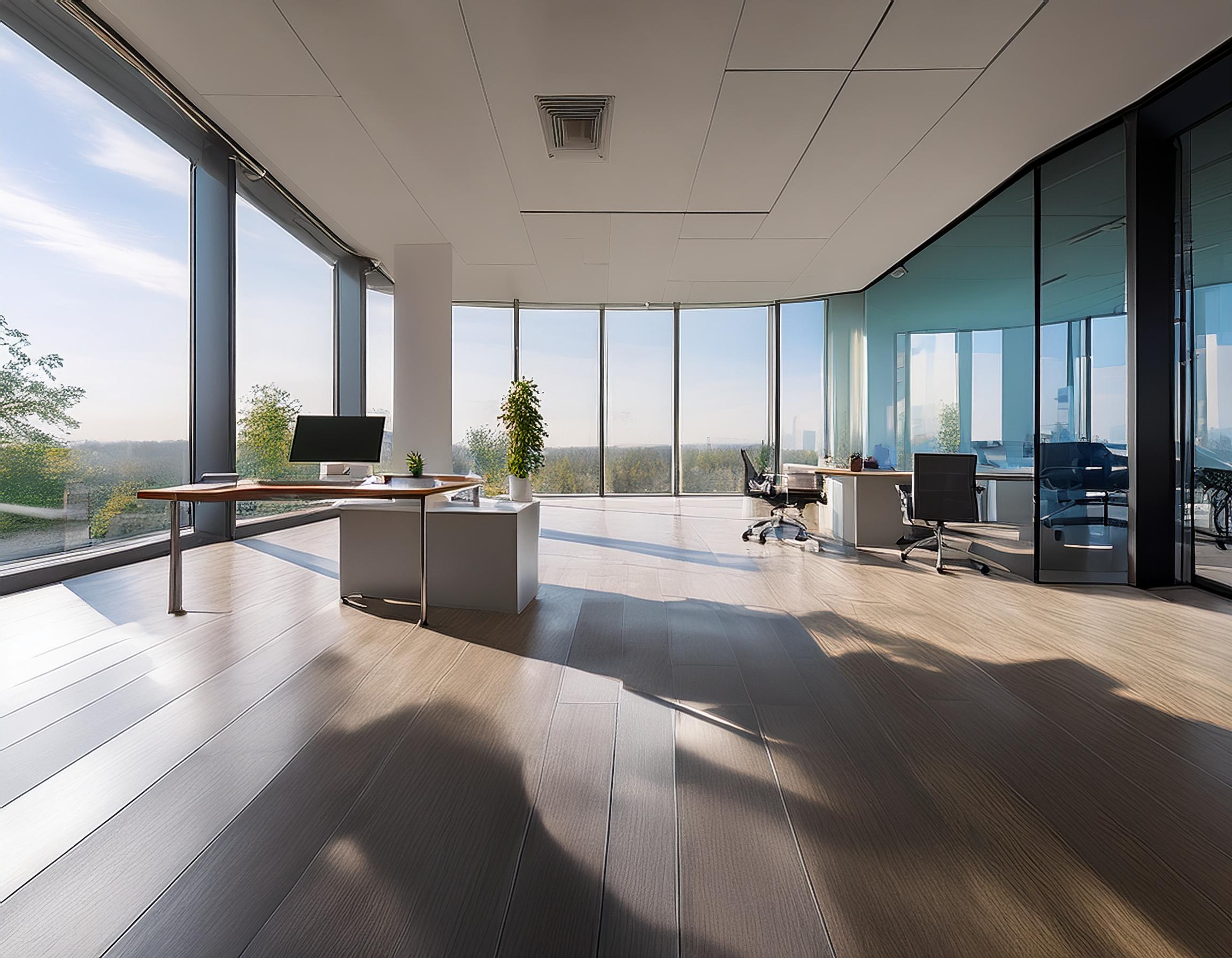 Elegante Büroräume einer Steuerberatungskanzlei